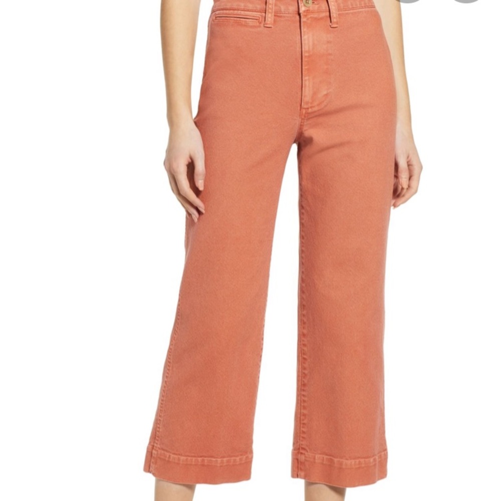 Madewell Slim Emmett Wide-leg Crop